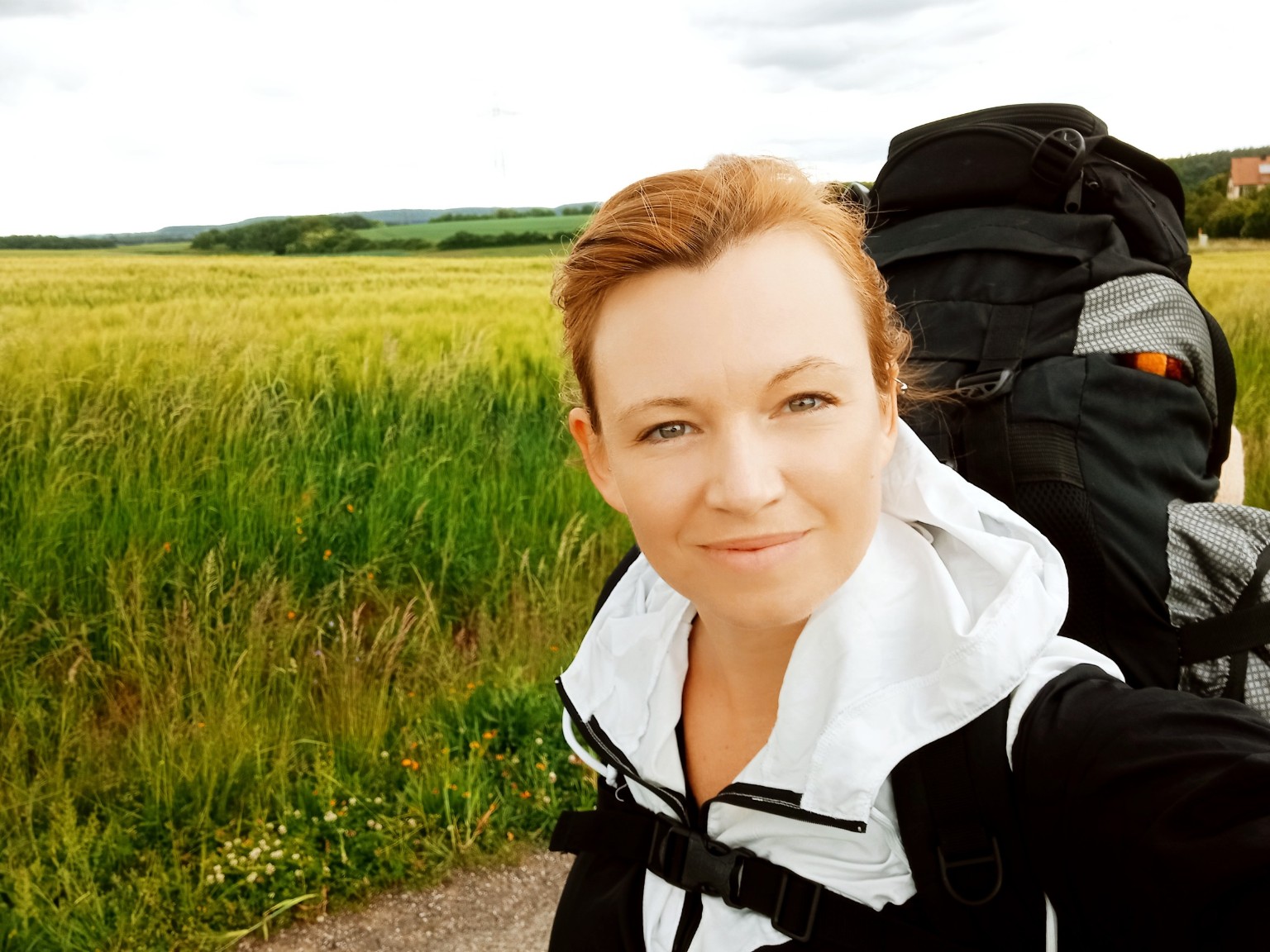 Kerstin Segner auf der Wanderung – den eigenen Weg gehen