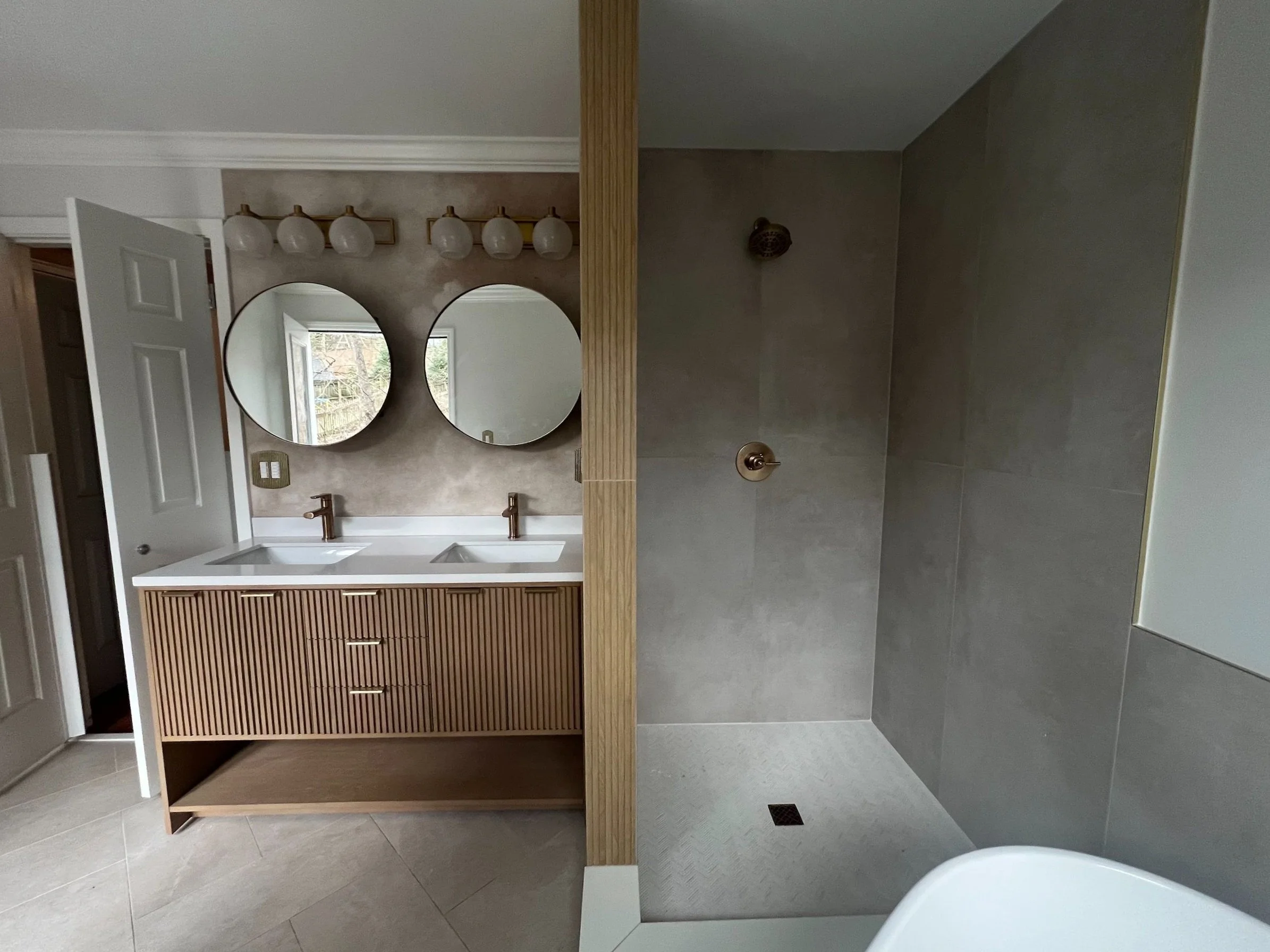 Bathroom remodel in East Atlanta by Rally Built Homes