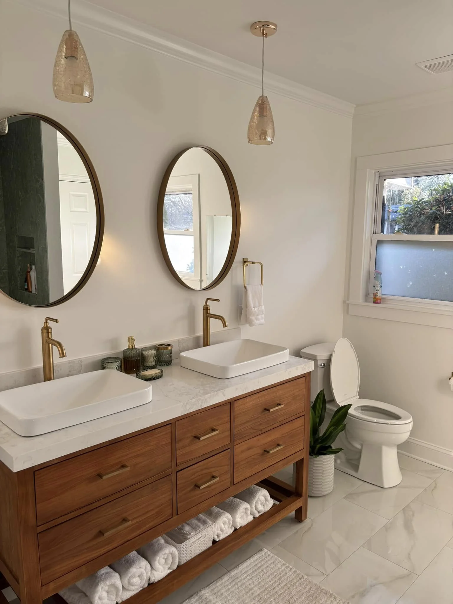 Bathroom remodel in East Atlanta by Rally Built Homes