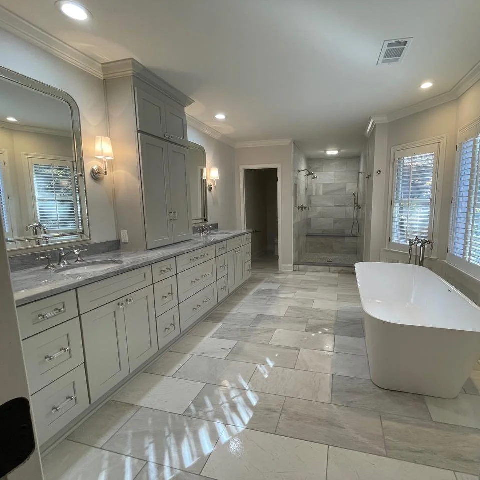 Bathroom remodel in East Atlanta by Rally Built Homes