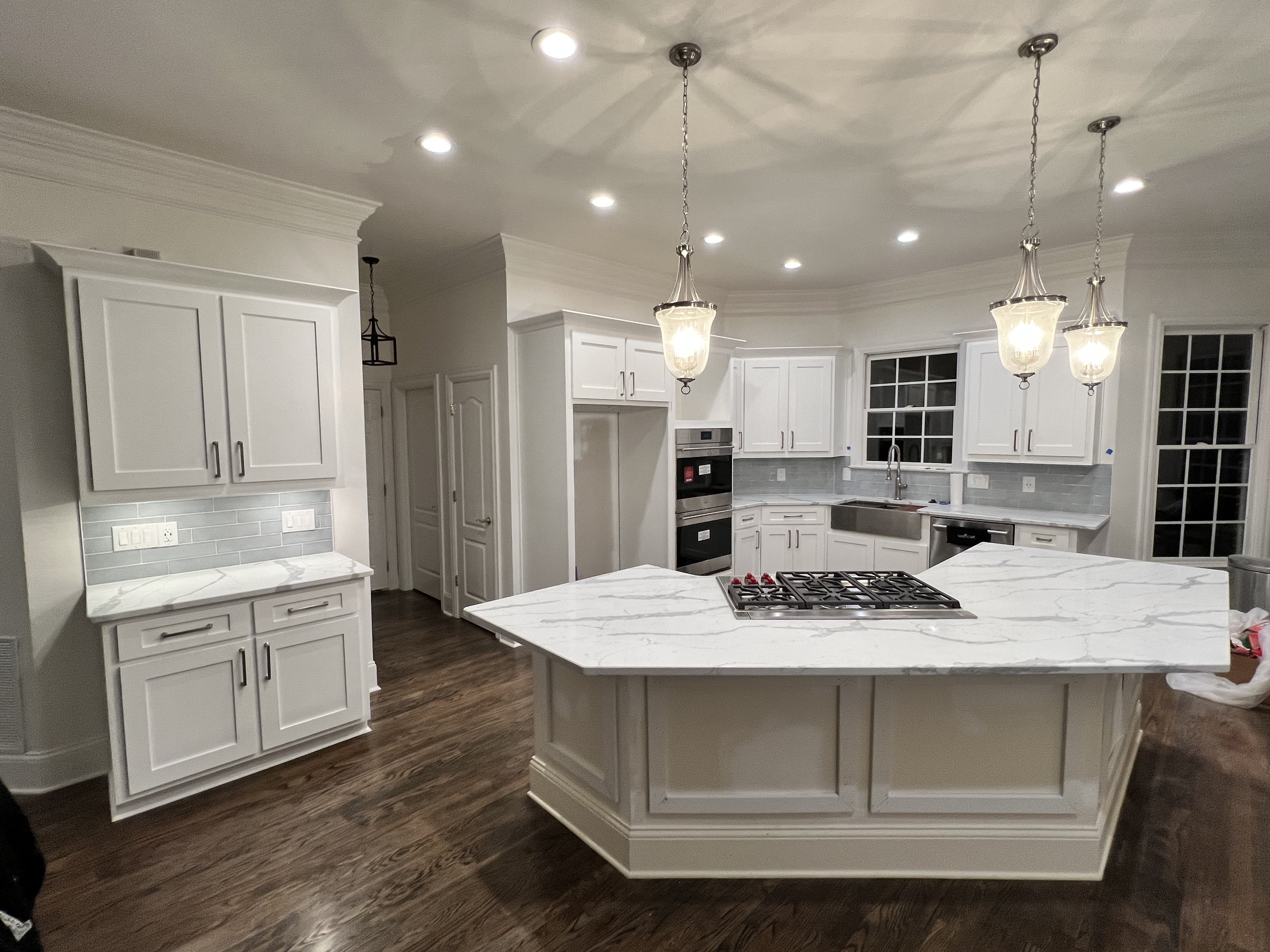 Bathroom remodel for new homeowners in Atlanta by Rally Built Homes