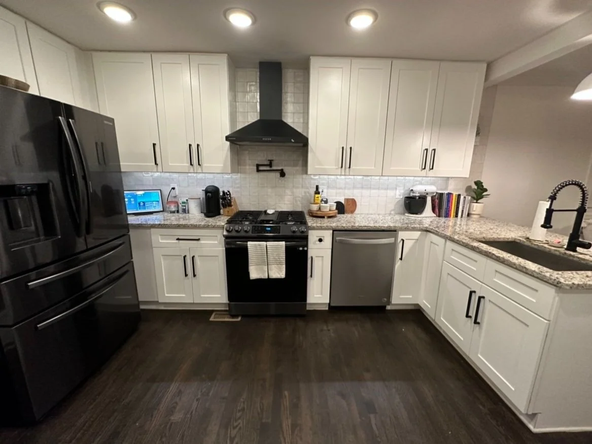 Kitchen renovation in East Atlanta by Rally Built Homes