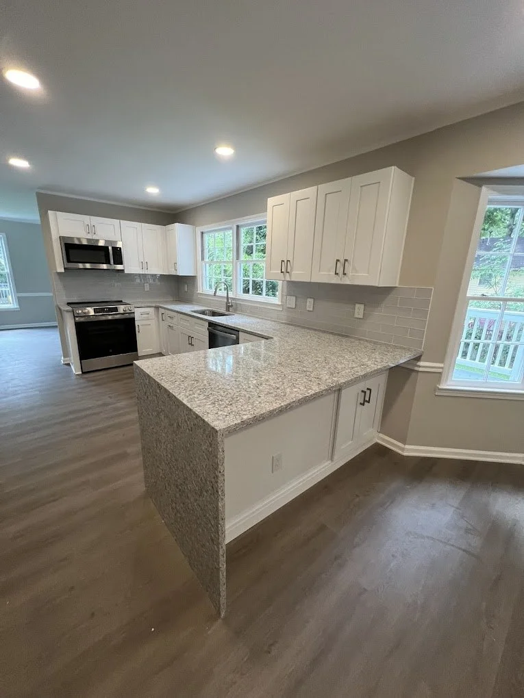 Kitchen renovation in East Atlanta by Rally Built Homes