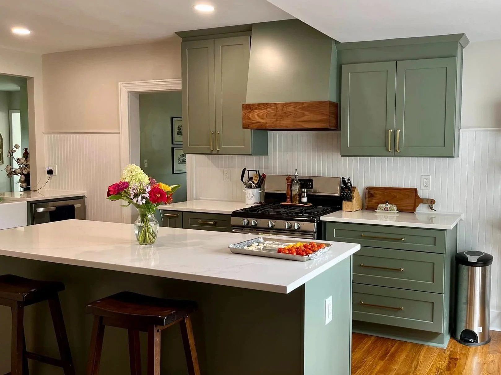 Kitchen renovation in East Atlanta by Rally Built Homes