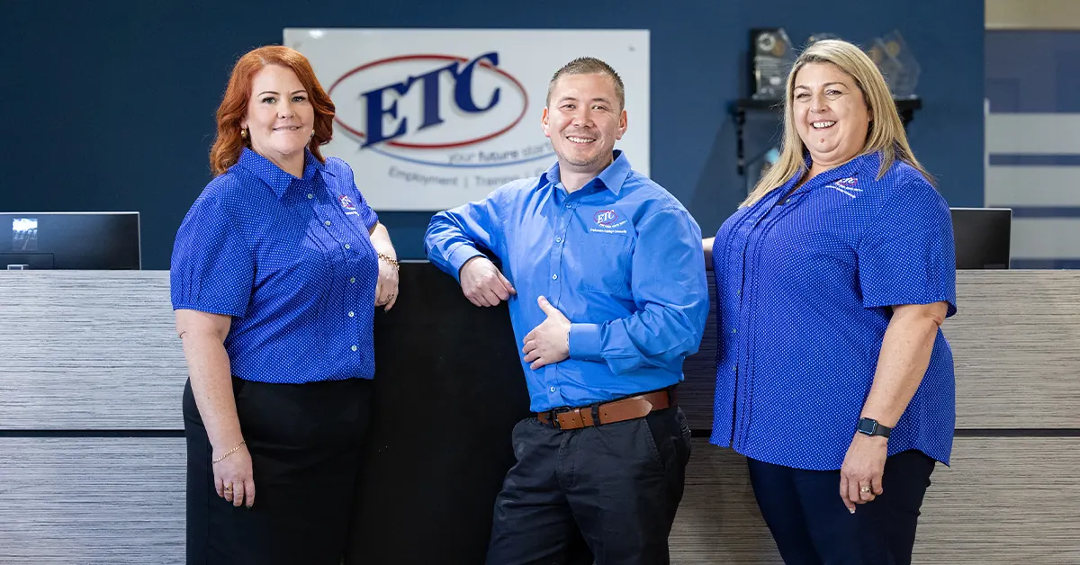 The ETC recruitment team