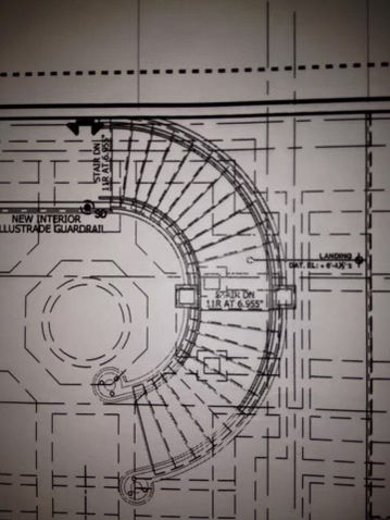 Engineering drawings for custom ironwork