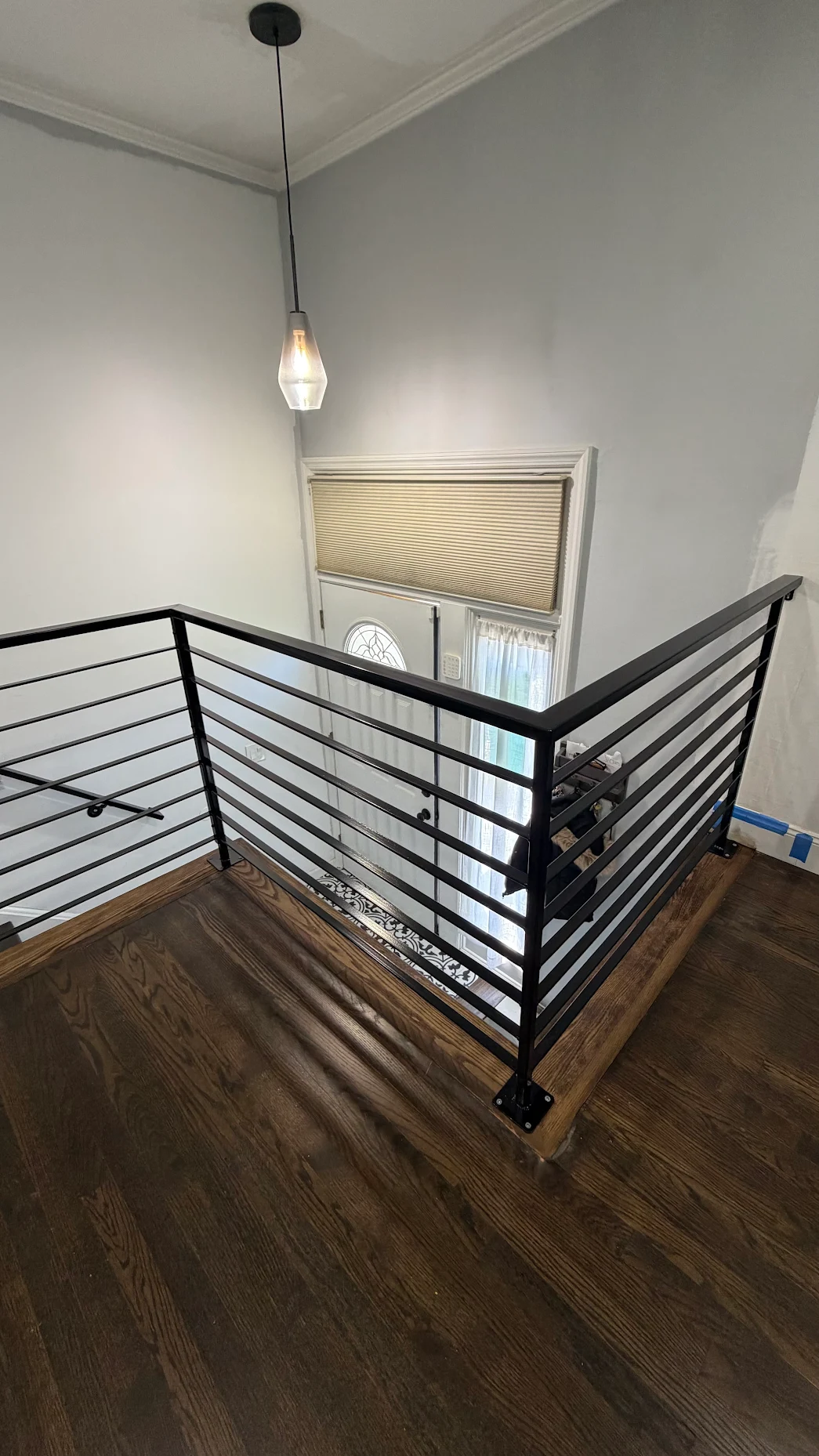Interior Horizontal Metal Railing by Anthony Cacciola