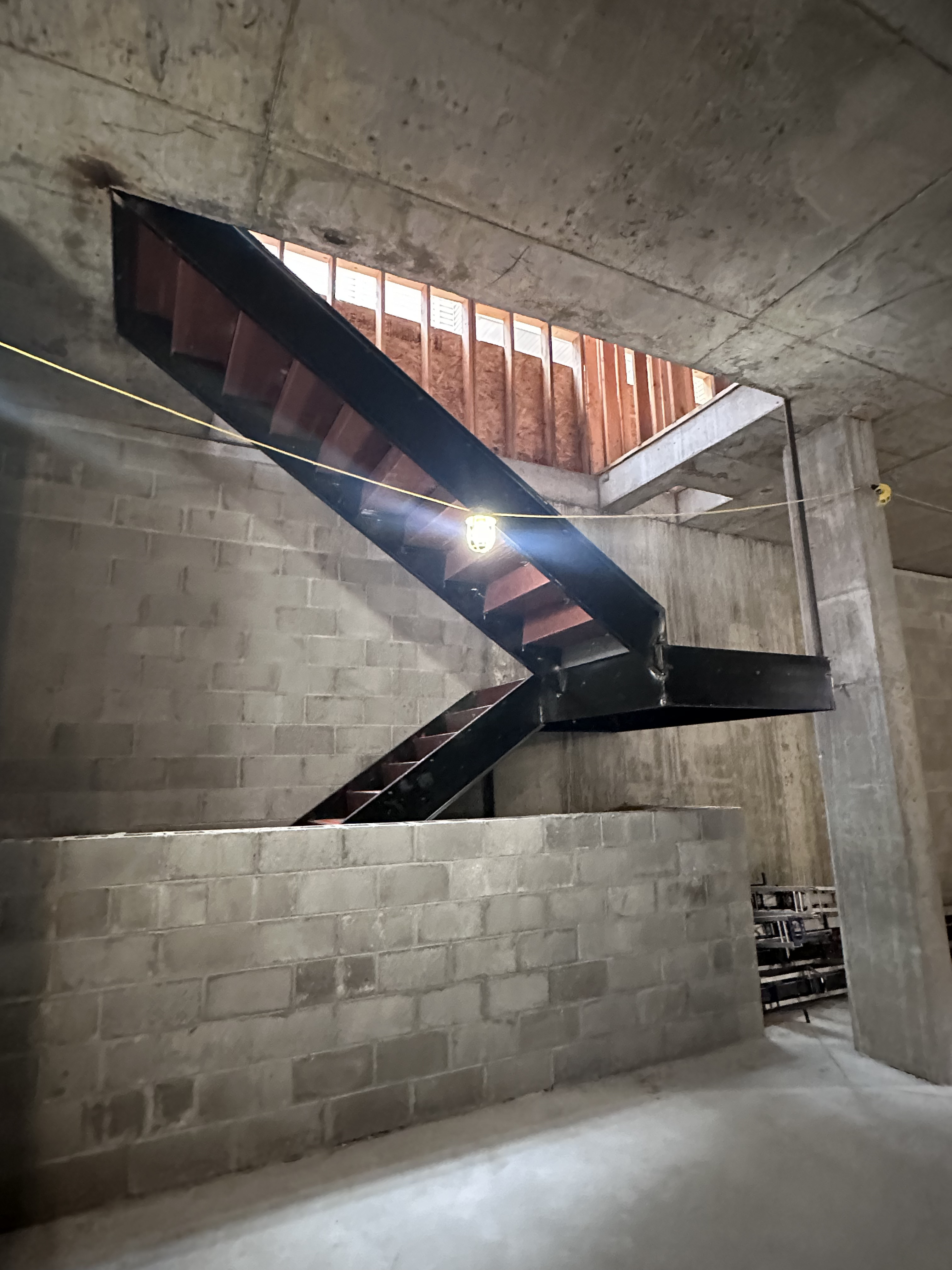 Custom Interior Steel Staircase by Anthony Cacciola