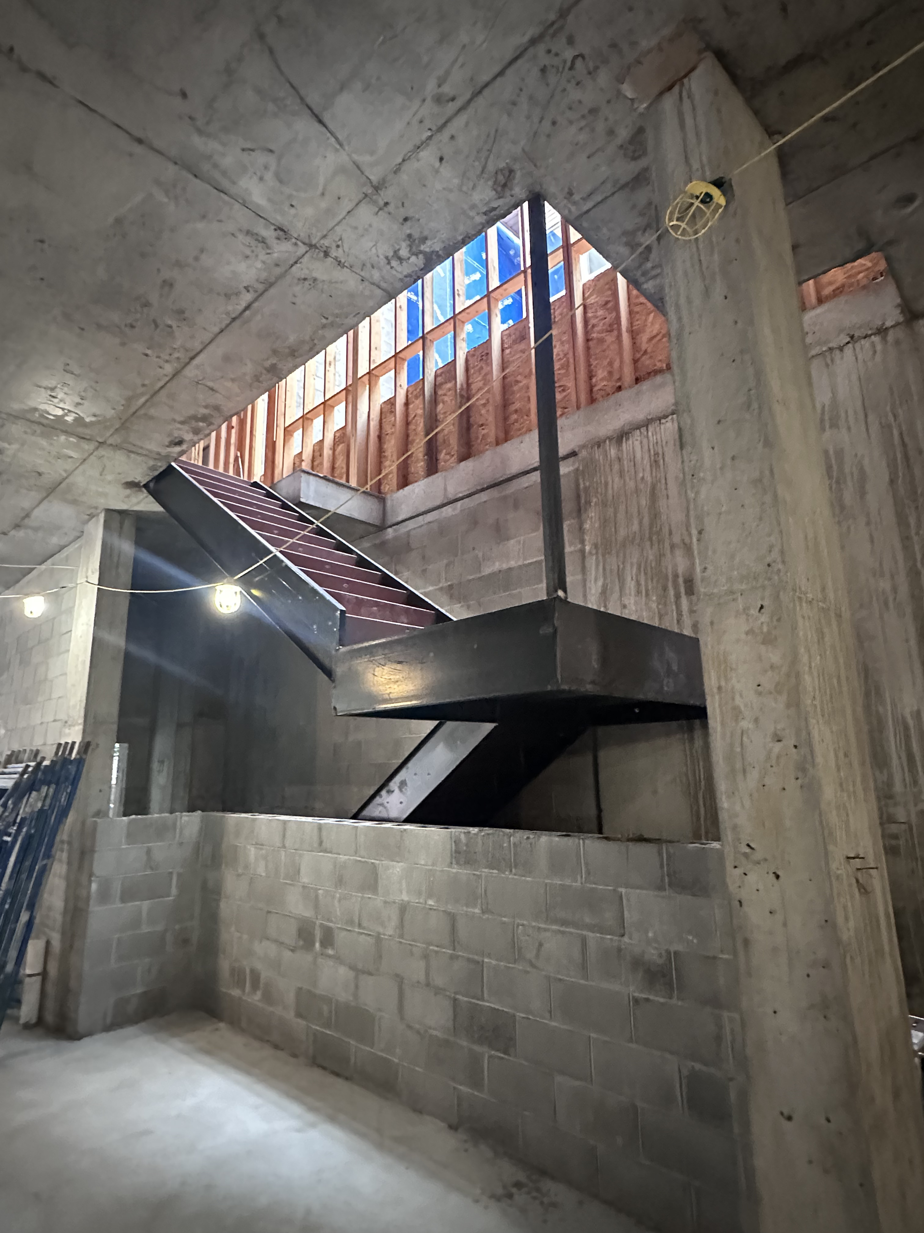 Custom Interior Steel Staircase by Anthony Cacciola