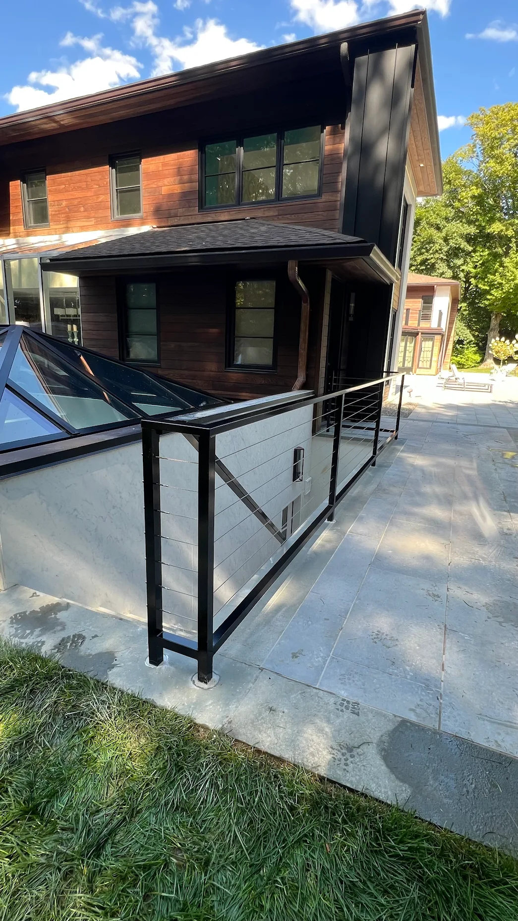 Custom ironwork railings