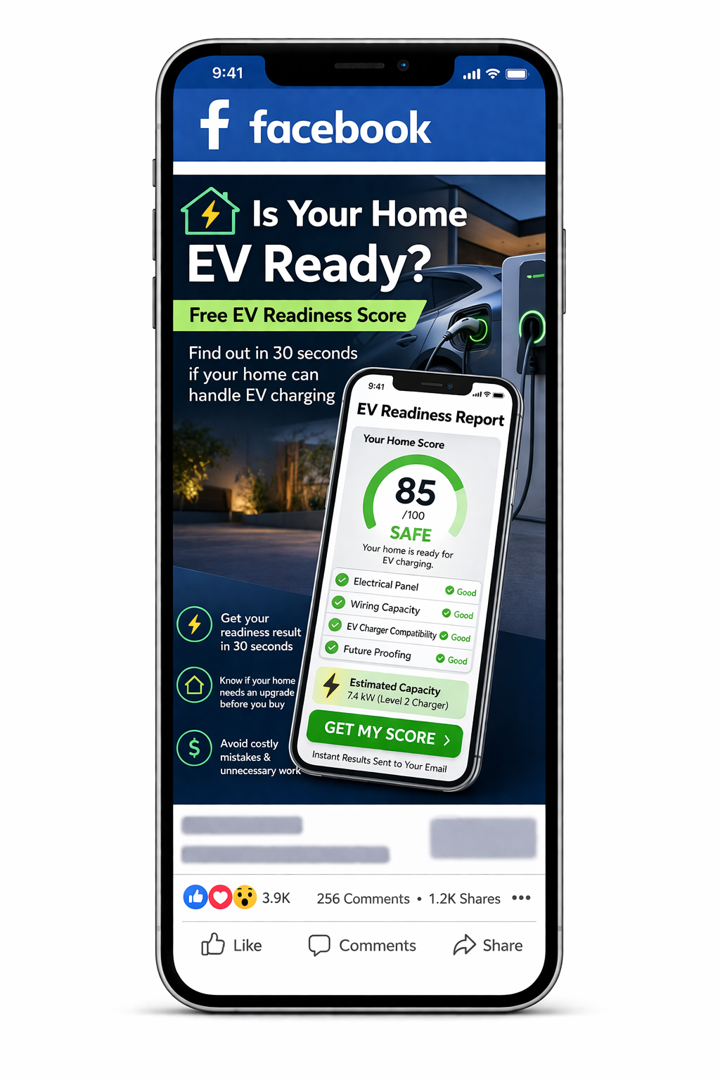 AI lead magnet on mobile