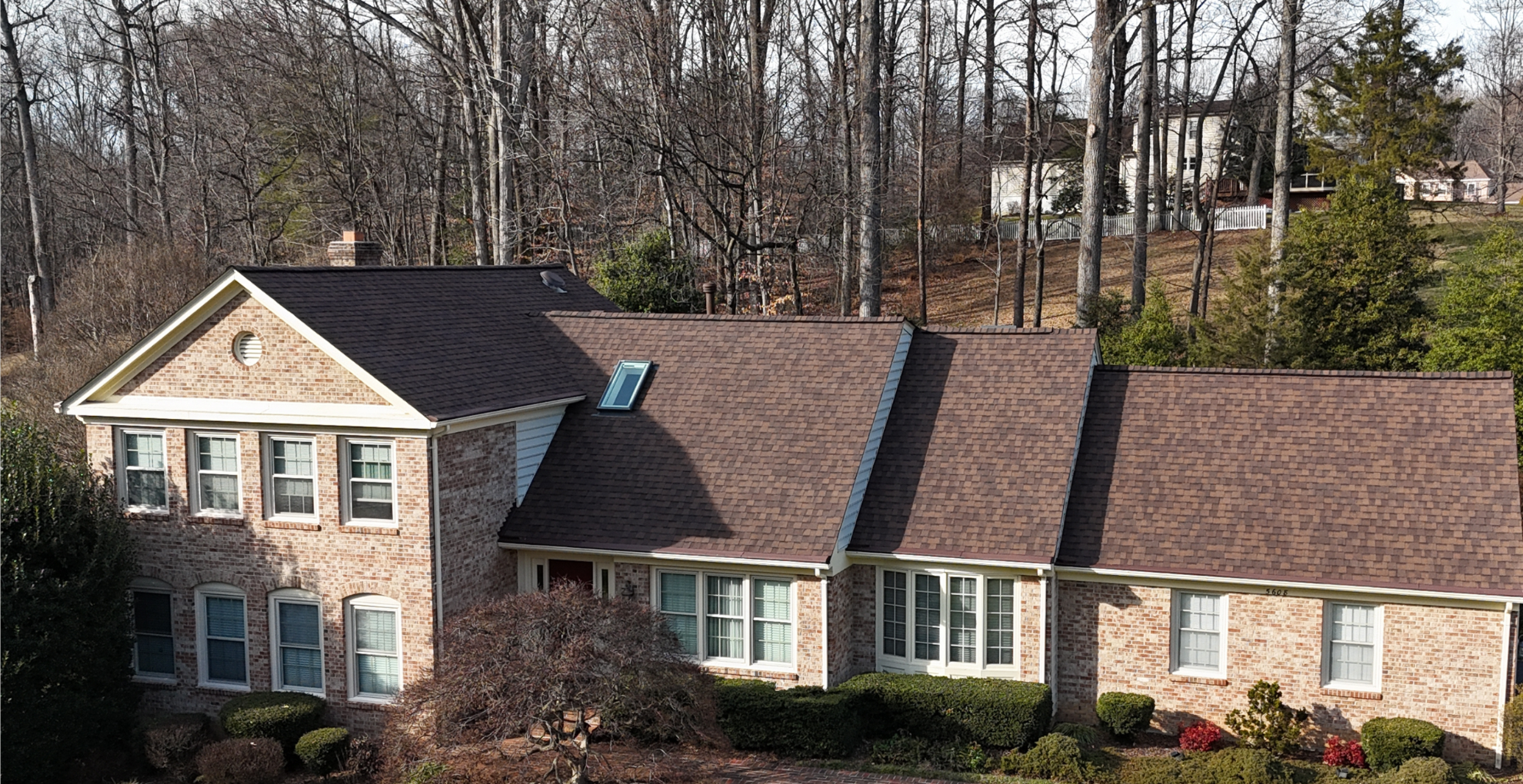 Roof after replacement - Project 1