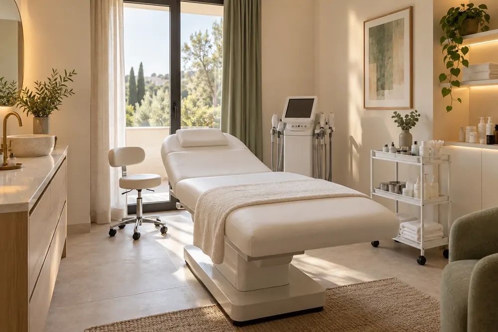 Espacio ilustrativo de un centro de medicina estética