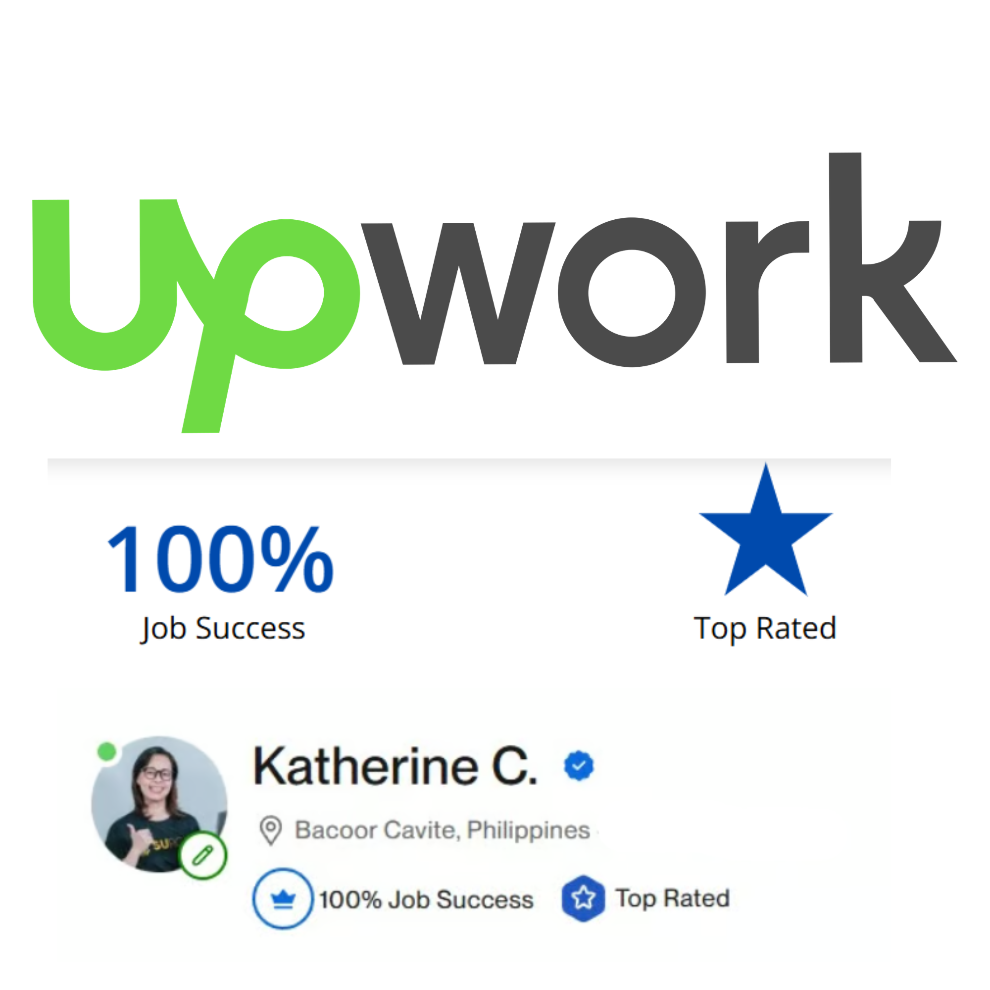 Kathy on Upwork — verified freelancer profile