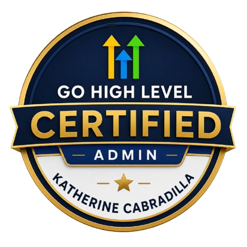 GHL Certified Admin — Katherine Cabradilla
