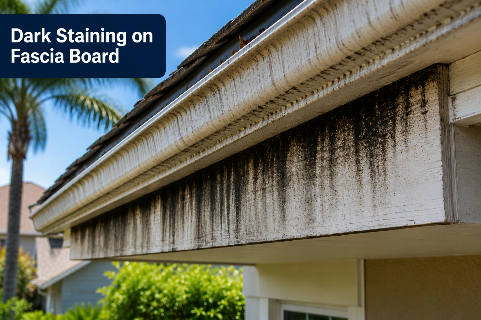 Fascia Board Staining Fascia Board Staining