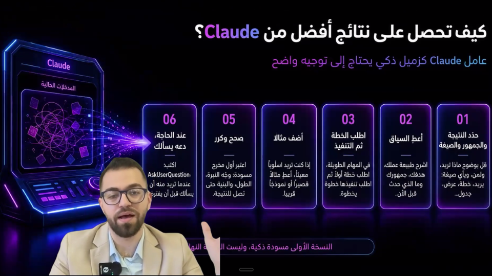 لقطة من البث المباشر لماستركلاس يونيو