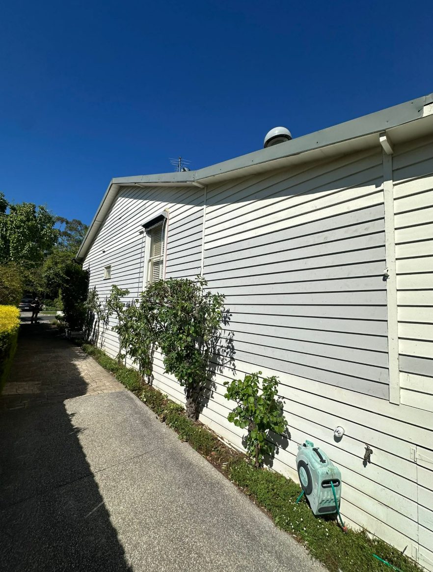 Weatherboard replacement before