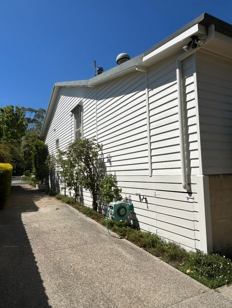 Weatherboard replacement project