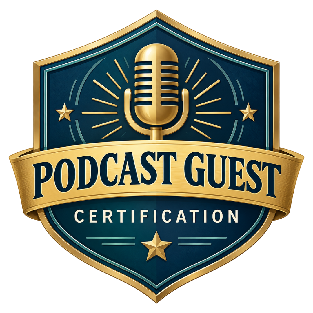 Podcast Guest Certification Badge