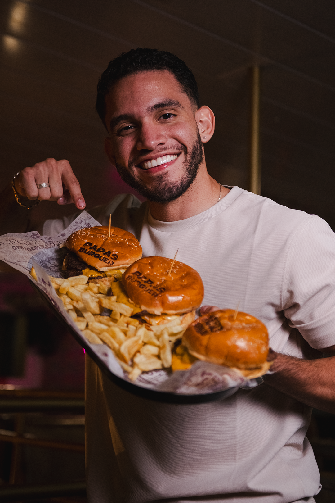 Plato de Papasburguer