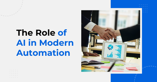 The role of AI in modern business automation