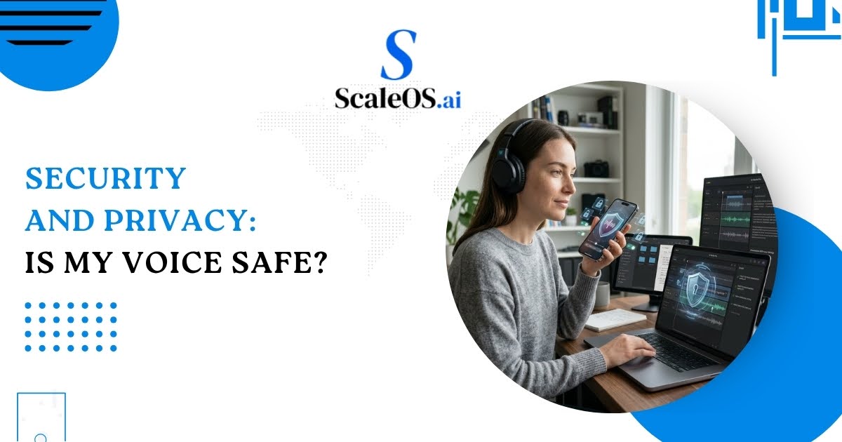 security and privacy concerns: is my voice data safe
