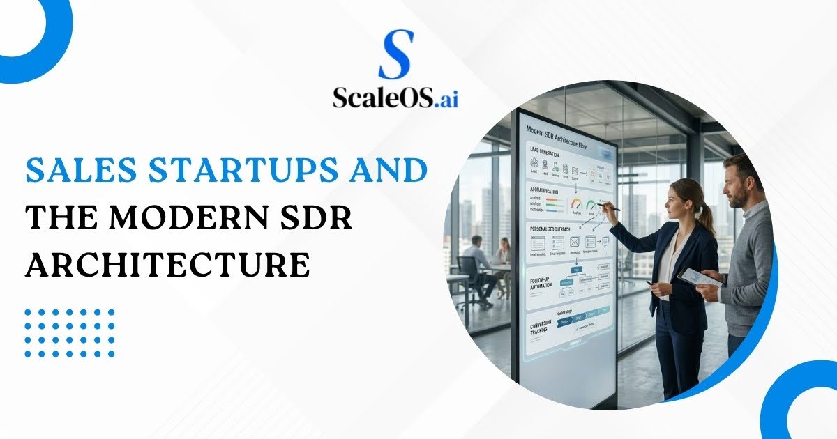 sales startups and the modern SDR architecture explained 