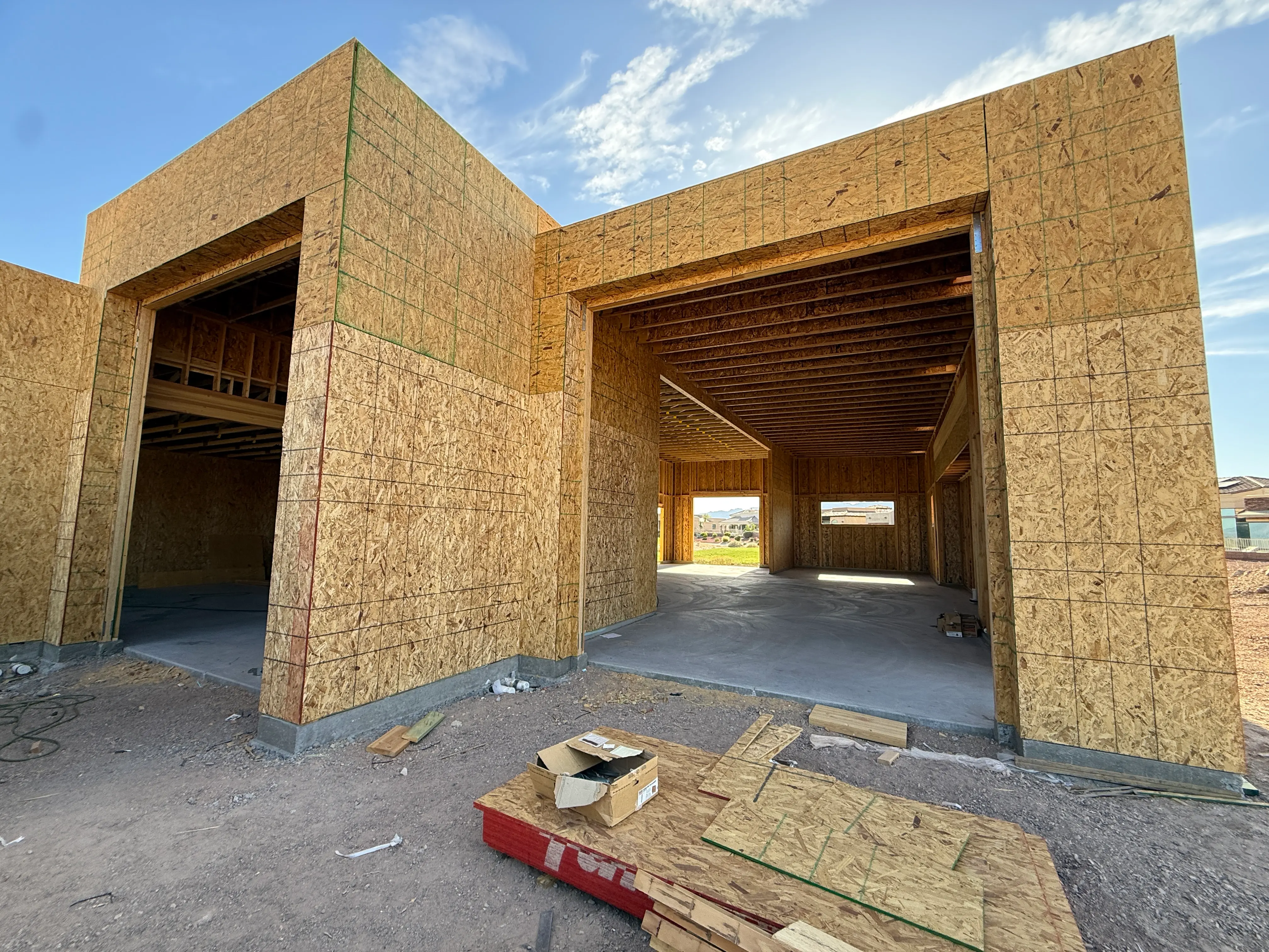 The Refuge RV garage built by River Ridge Builders in Lake Havasu City
