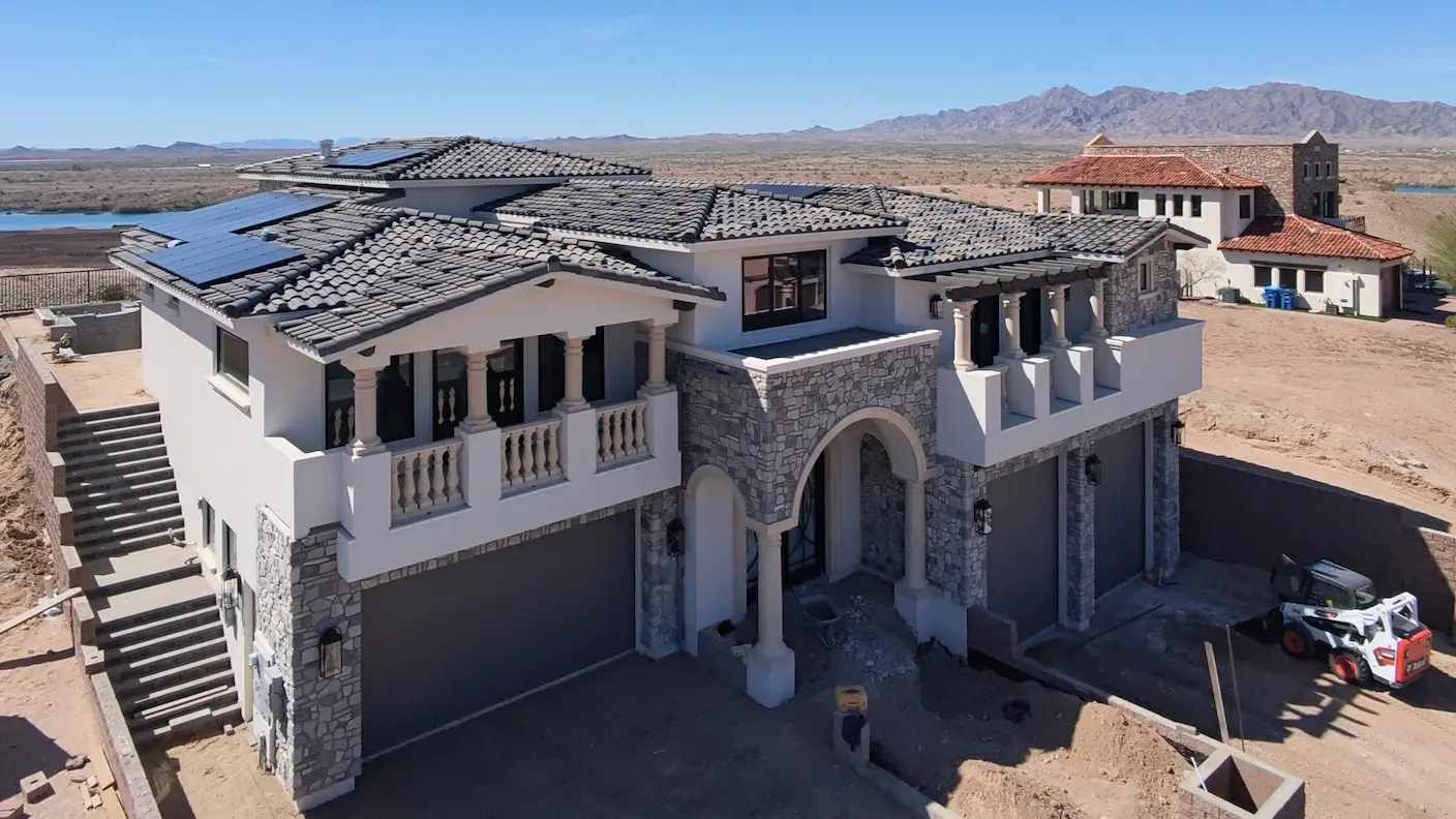 Luxury custom home The Refuge Lake Havasu City AZ River Ridge Builders