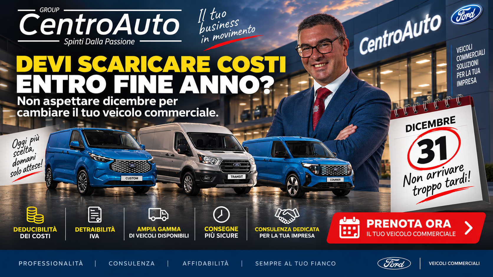 Veicoli commerciali CentroAuto per PMI imprese e artigiani