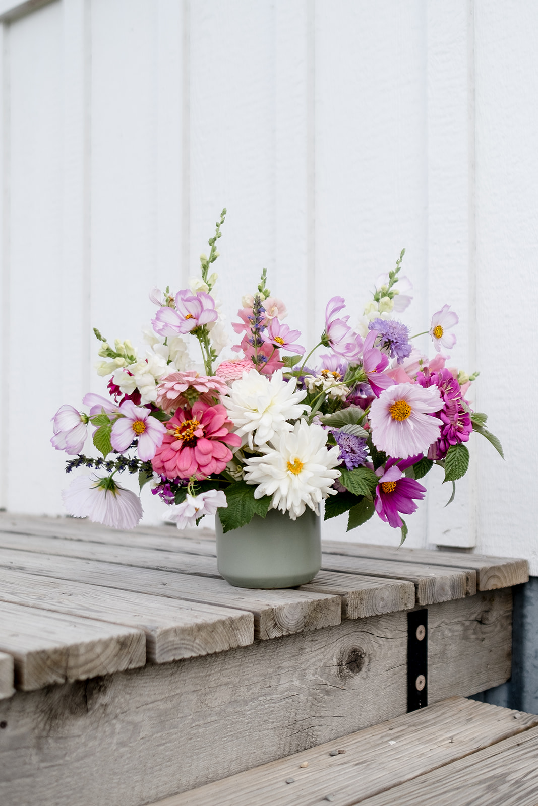 Abundant cut flower garden