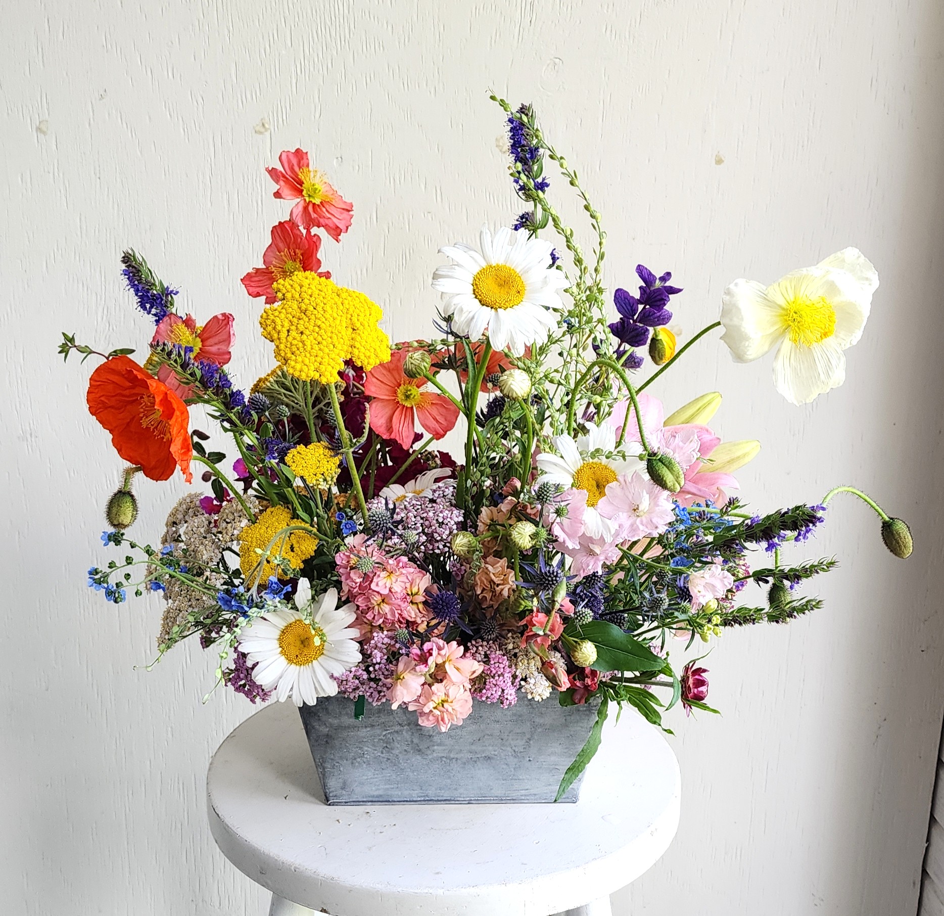Garden-grown arrangement 6