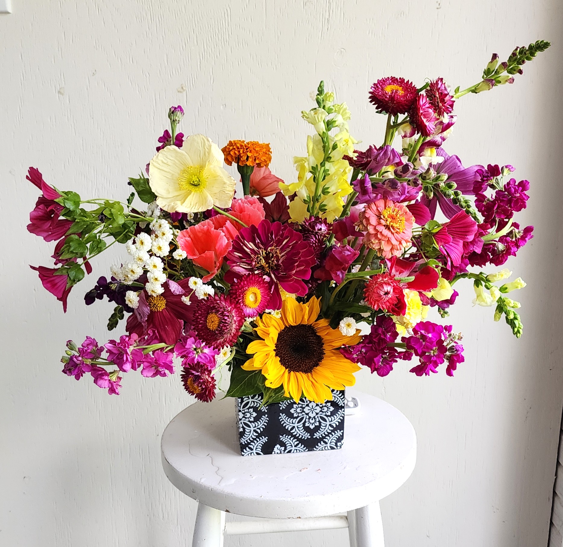 Garden-grown arrangement 3