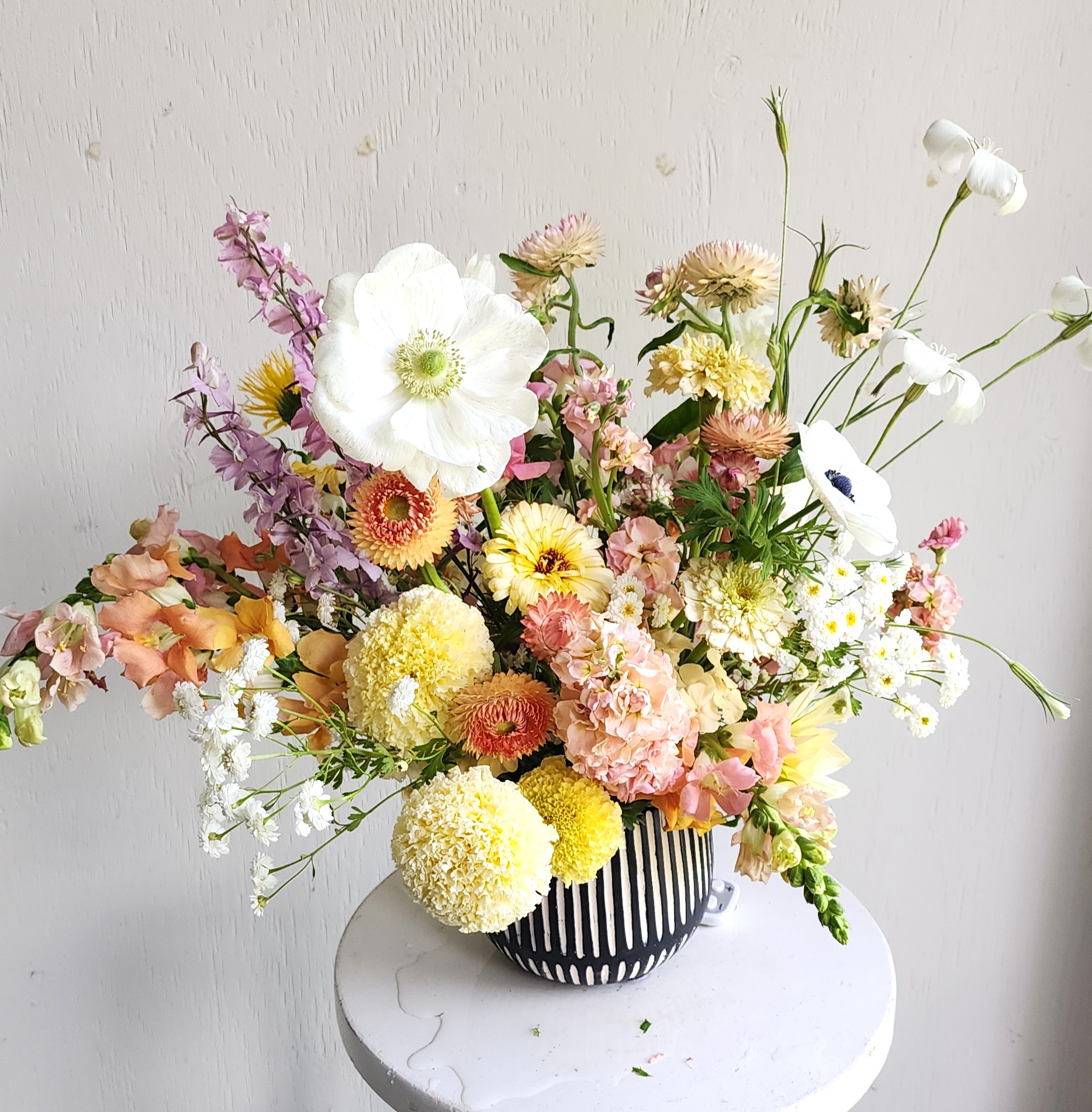 Garden-grown arrangement 5