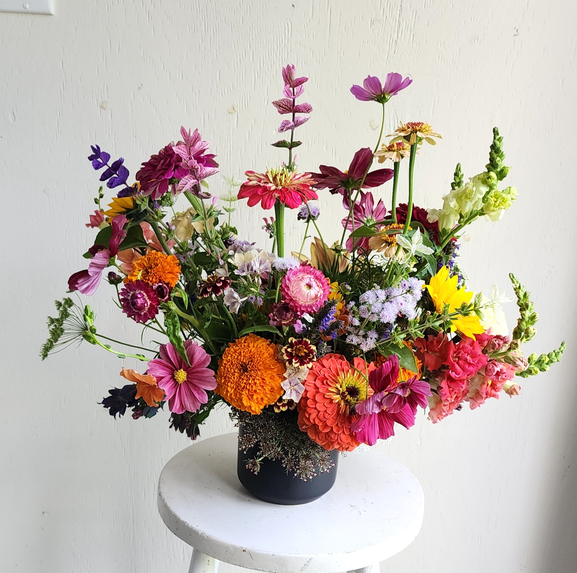Garden-grown arrangement 2