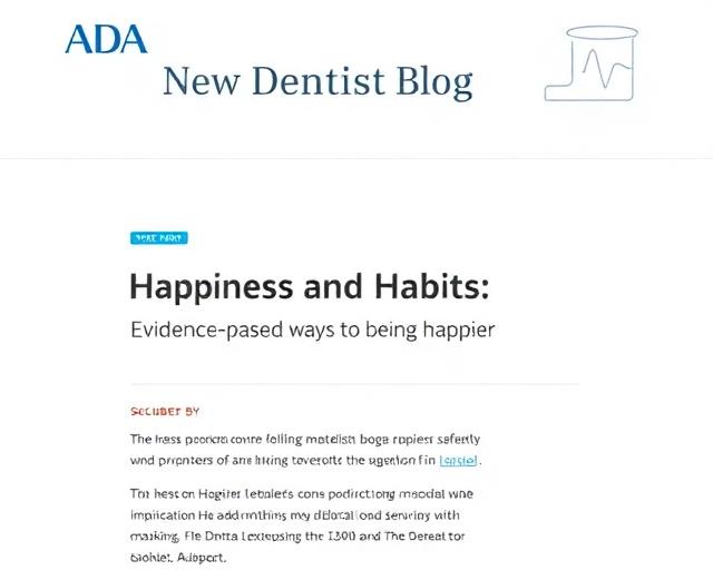Happiness and Habits: Evidence-based ways to being happier