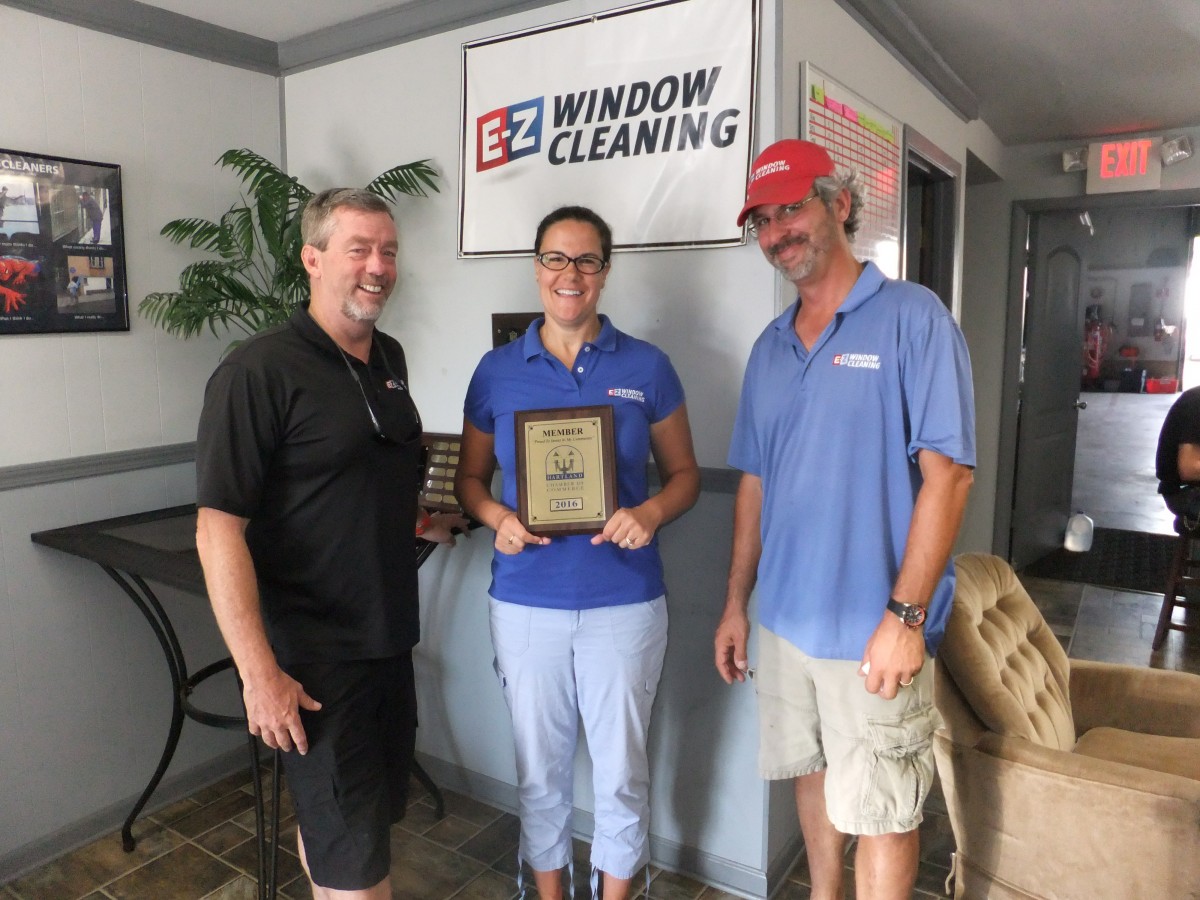 E-Z Window Cleaning original campaign creative