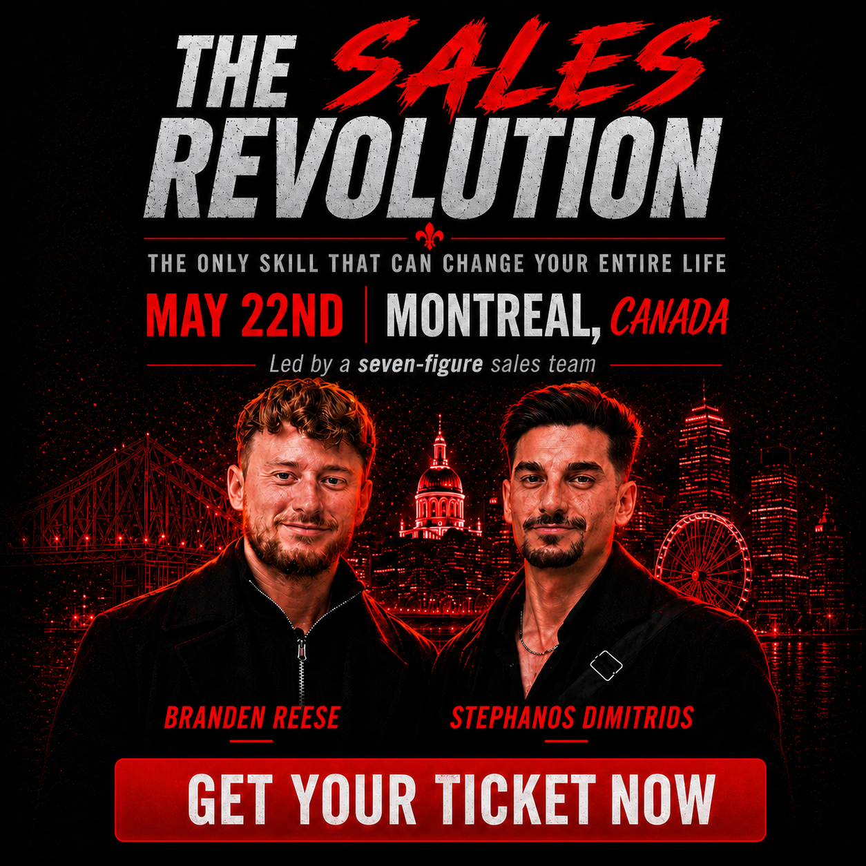 Original Sales Revolution square campaign creative