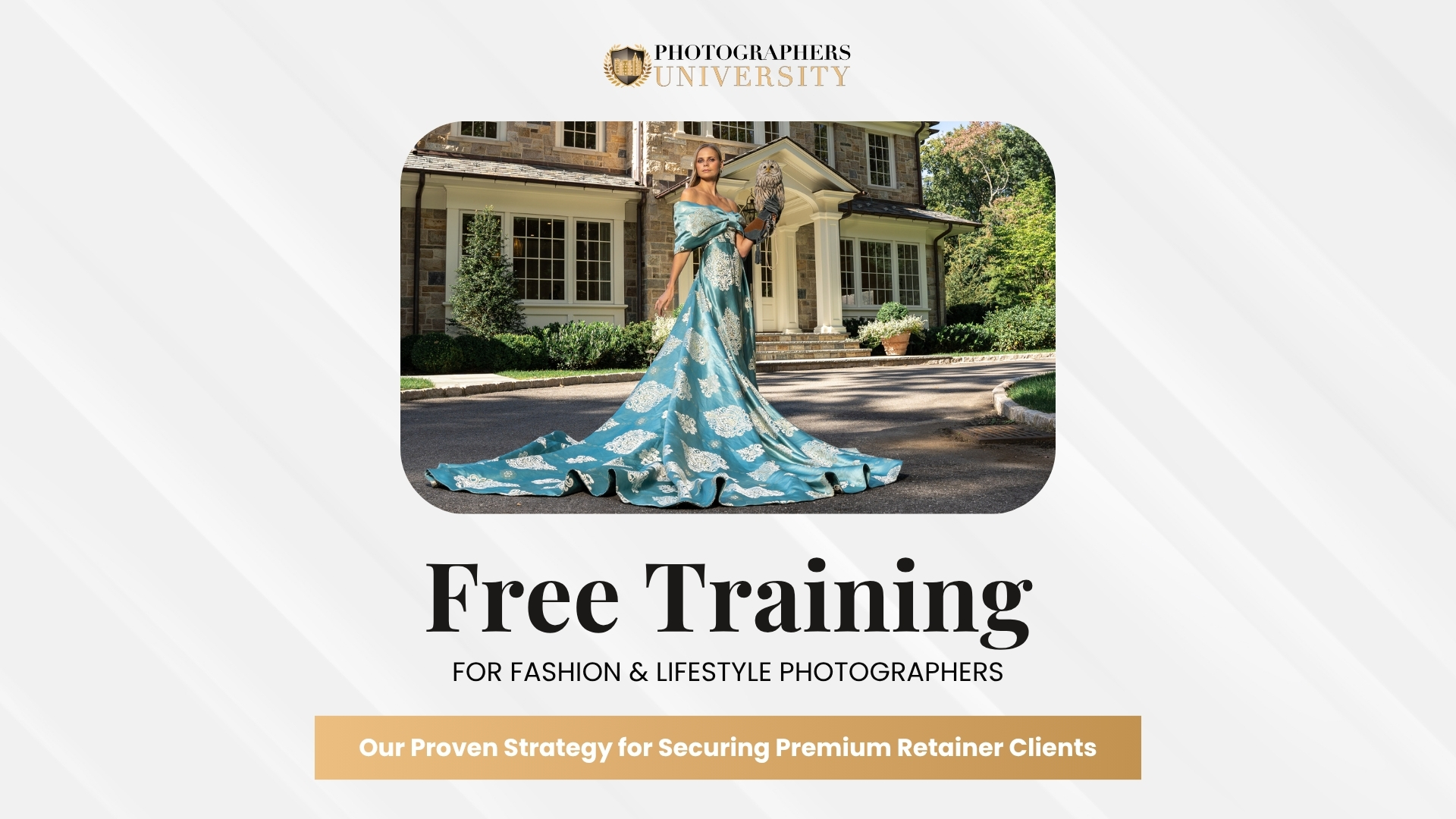 YouTube thumbnail: Premium Retainer Clients — Luxury Visual Concept