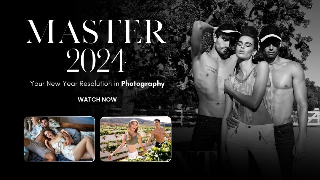 YouTube thumbnail: Master 2024 — Photography Workshop