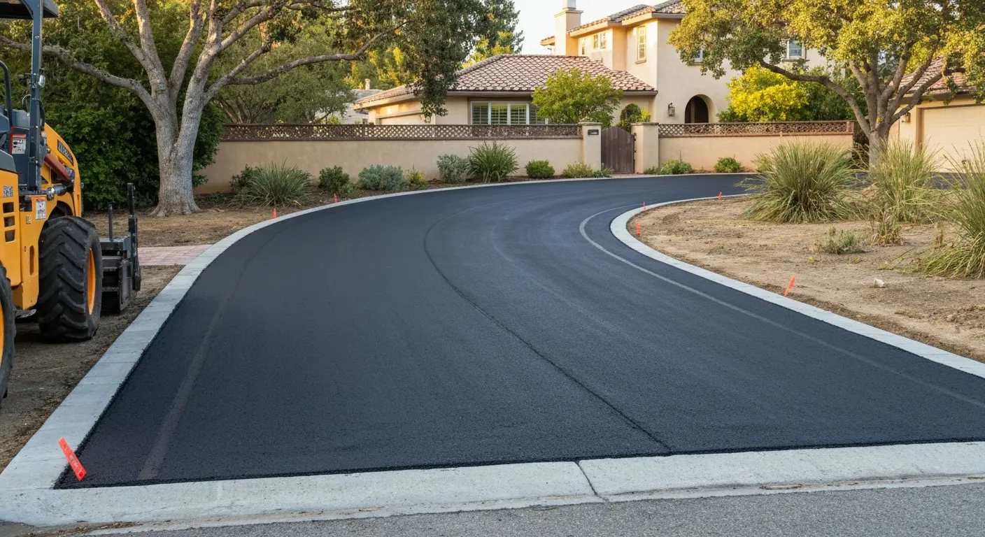Driveway paving