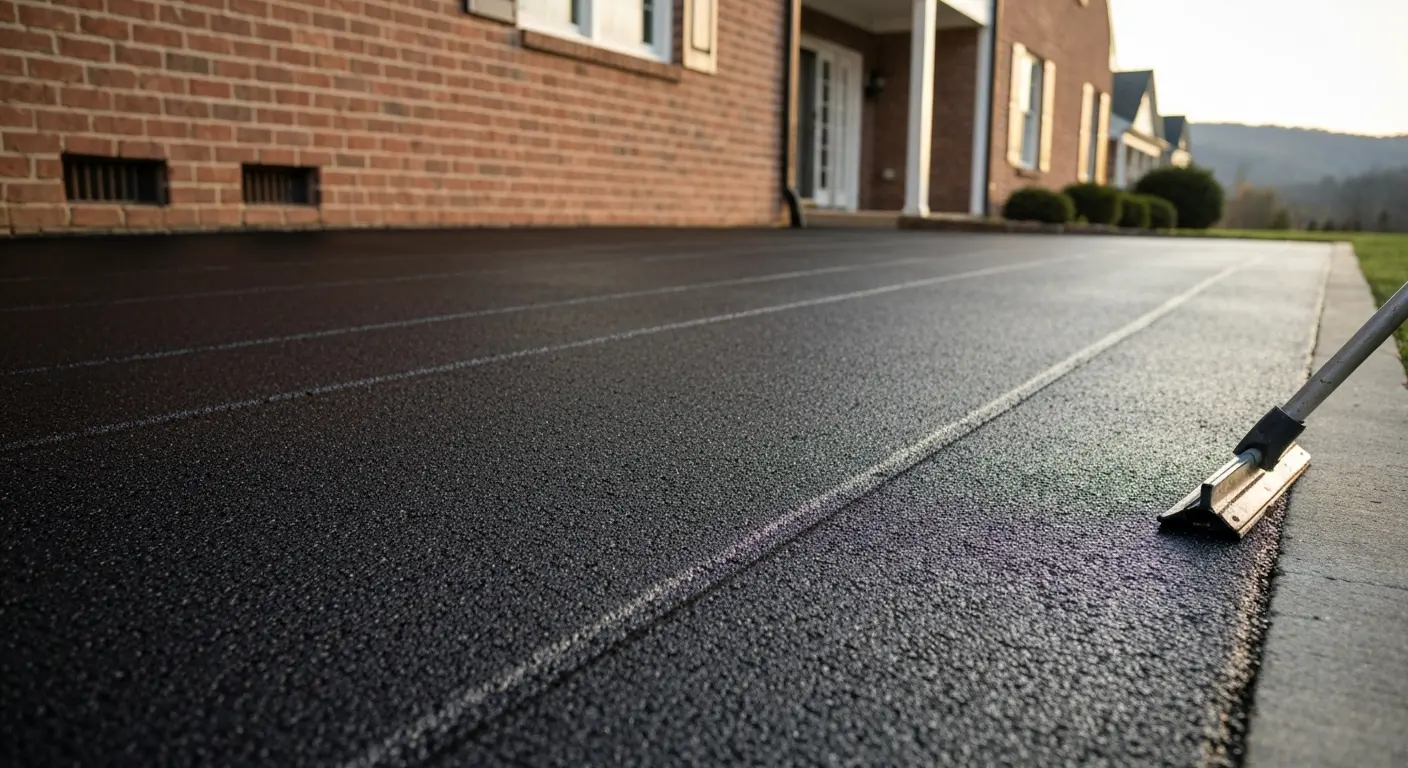 Asphalt seal coating