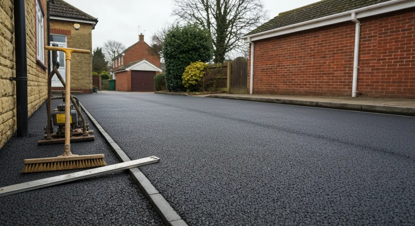 Driveway paving project