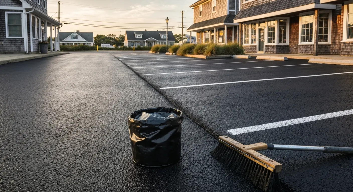 Seal coating application