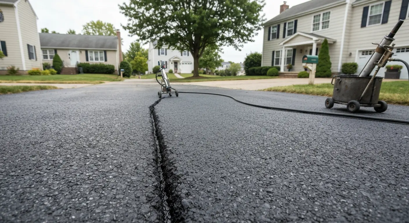 Crack sealing service