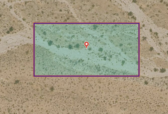 Lake Mead City parcel aerial view