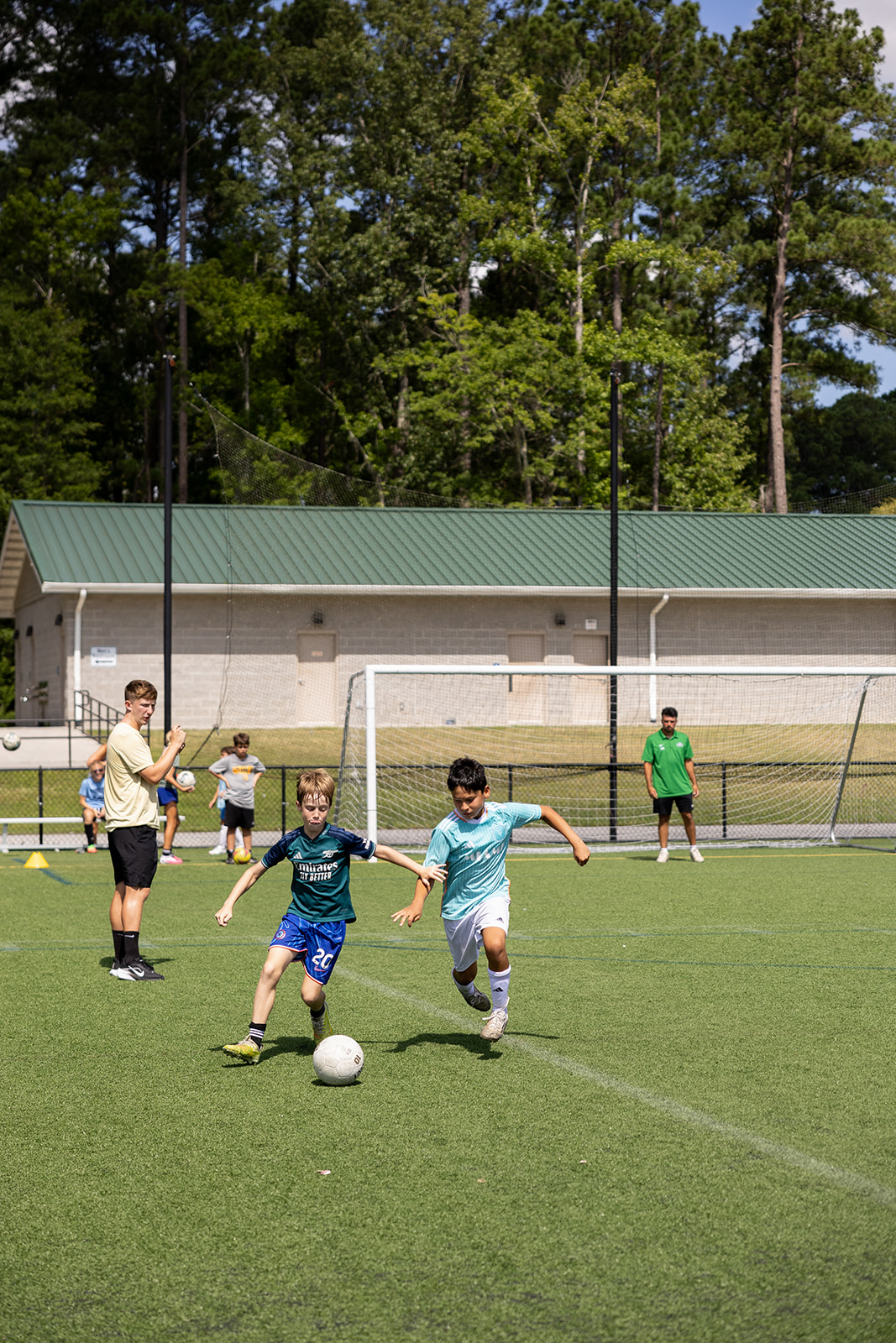 Skill Mill Soccer player training in Savannah, GA