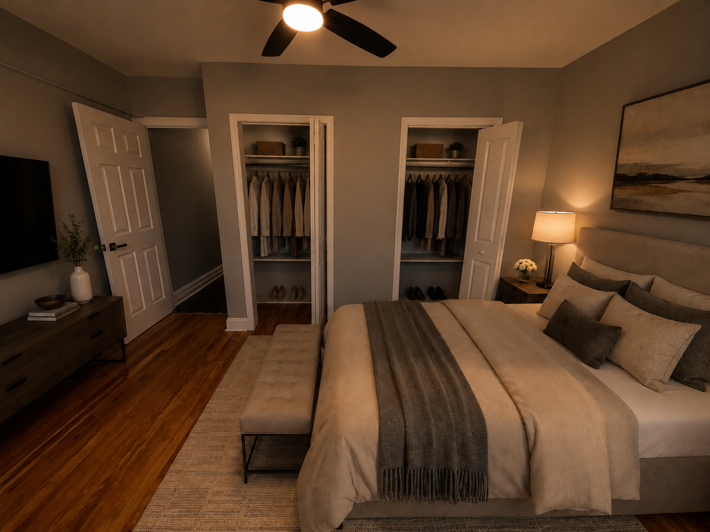 Bedroom at 3174 Remington Ave