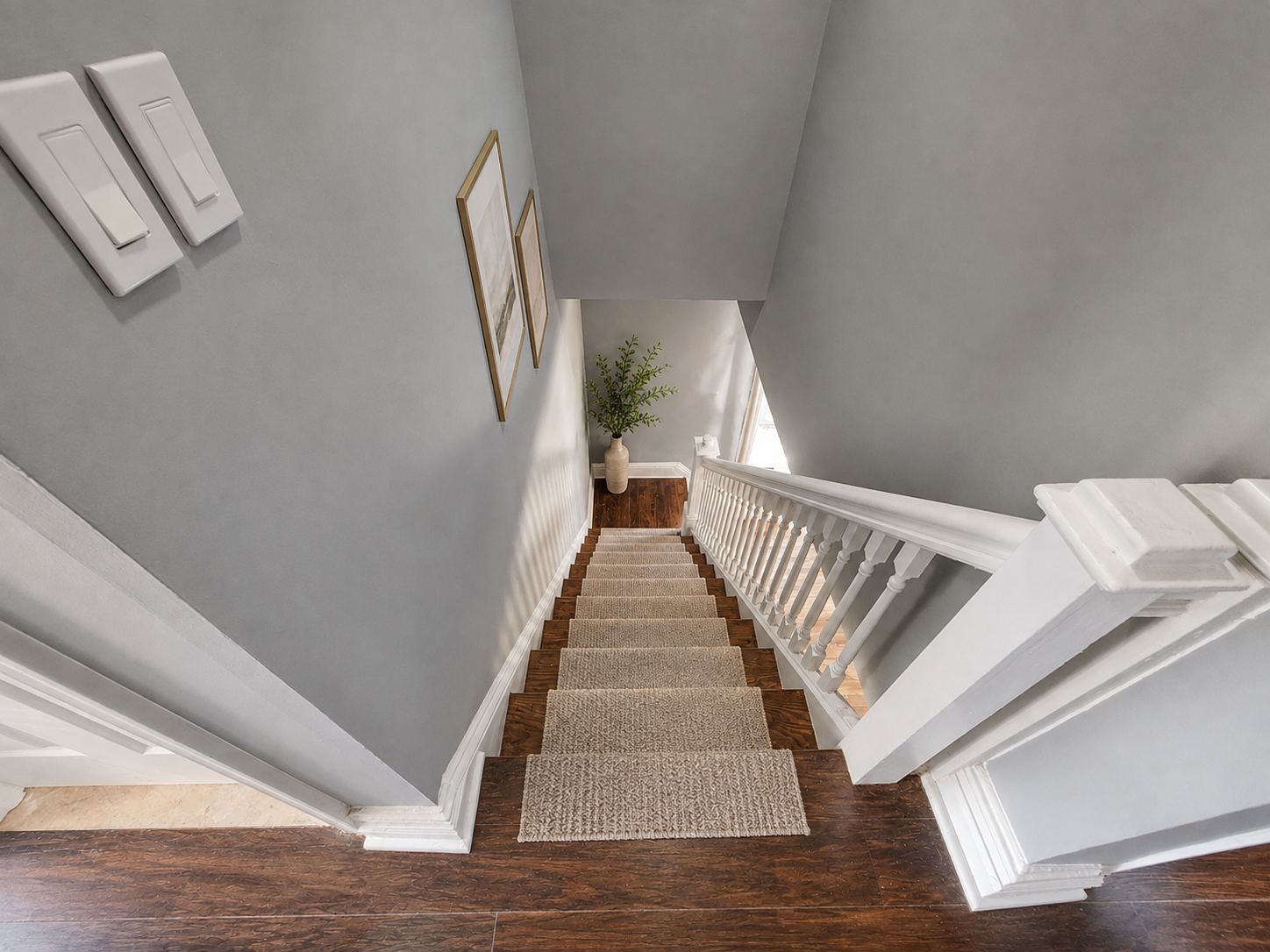 Daytime stair view at 3174 Remington Ave